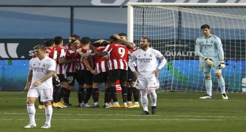 ريال مدريد يطلق على نفسه الرصاص ويمنح بيلباو نهائي "سوبر" مع برشلونة